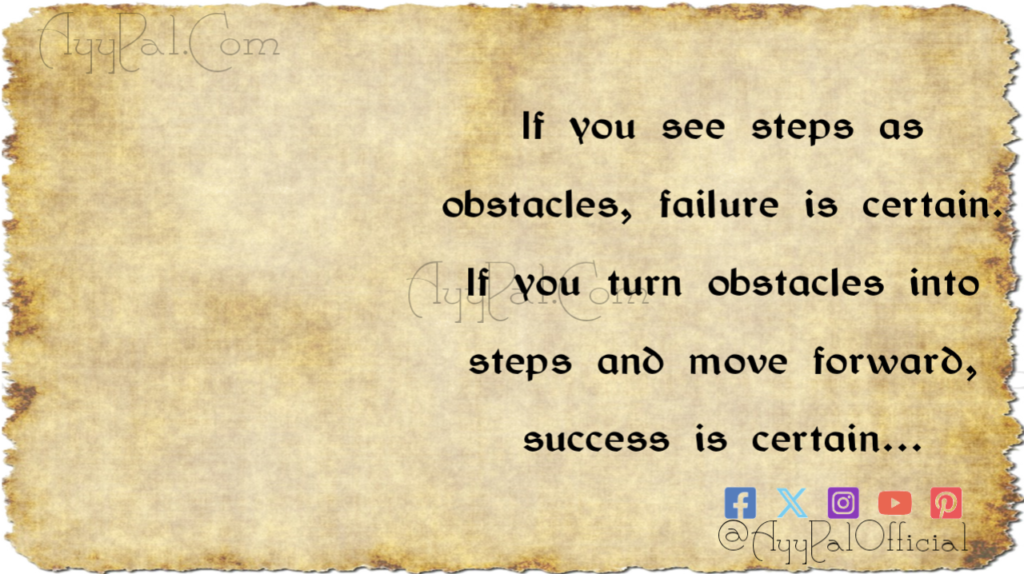 Obstacles Motivational Quotes